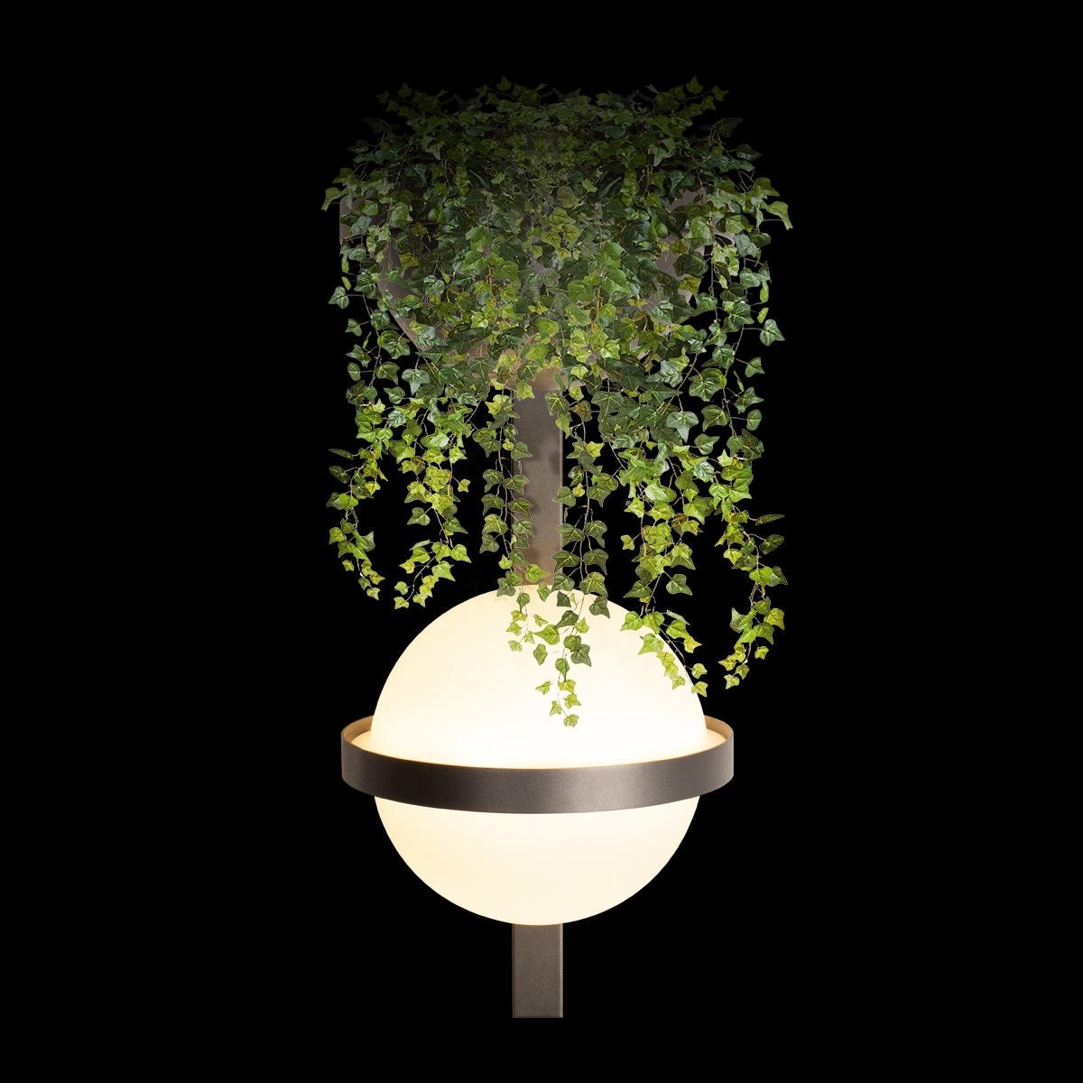 Изображение товара Настенный светильник светодиодный Loft It Jardin 10121W/B Dark grey в форме шара