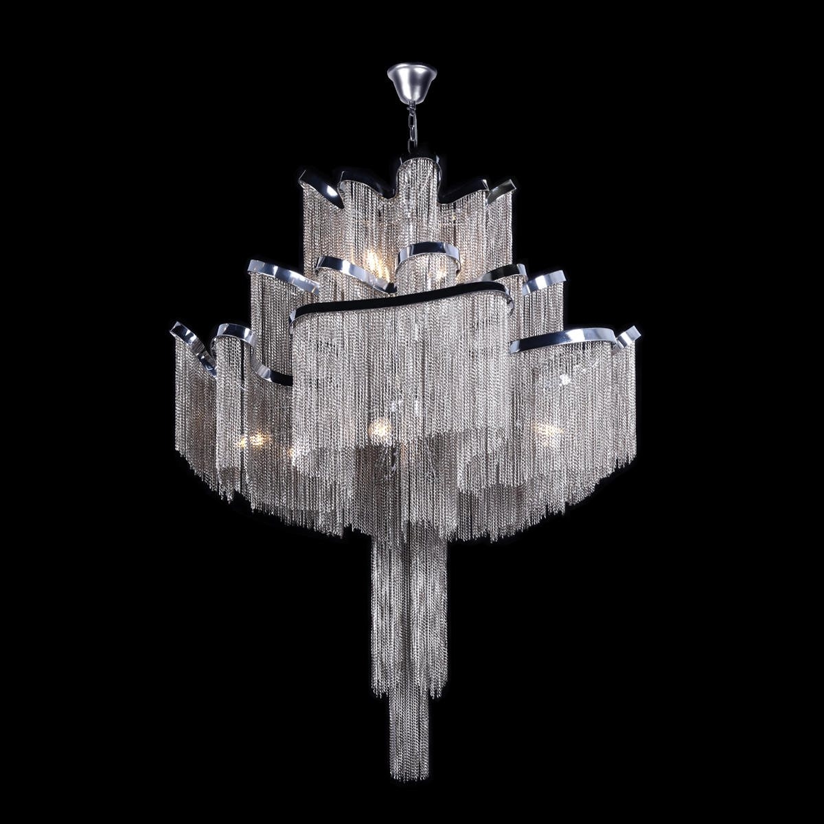 Изображение товара Подвесная каскадная люстра Loft It Stream 10208/1000 Smoke