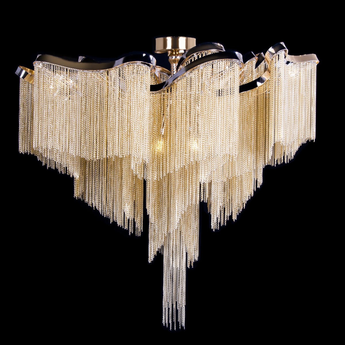 Изображение товара Потолочная люстра каскадная Loft It Stream 10208/800C Gold