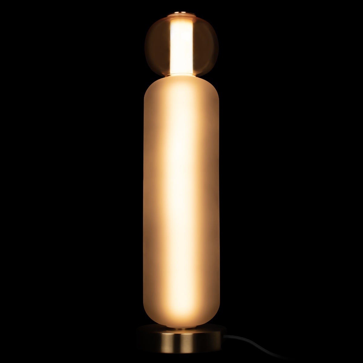 Изображение товара Настольная светодиодная лампа Loft It Lollipop 10239T/C в форме шара яркая и стильная