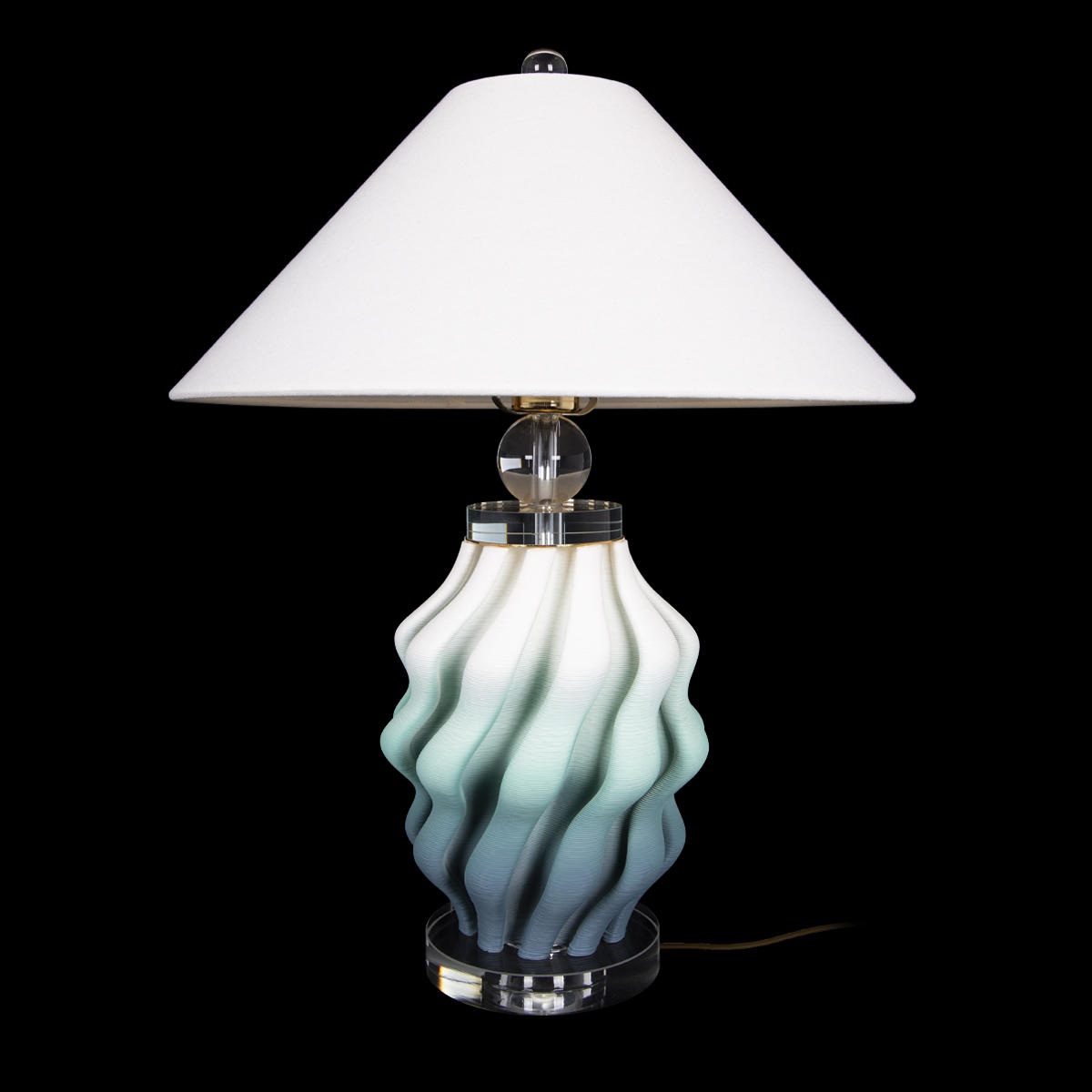 Изображение товара Настольная лампа Loft It Amalfi 10264T/S стиль Модерн с тканевым абажуром