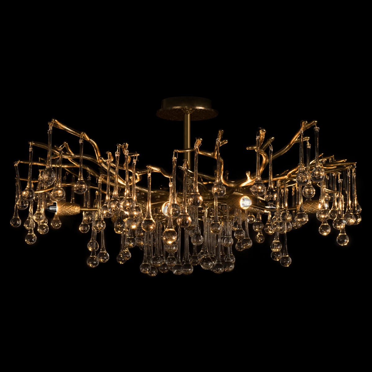 Изображение товара Потолочная люстра на штанге Loft It Coral 10351/800C AB стиль арт-деко бронза