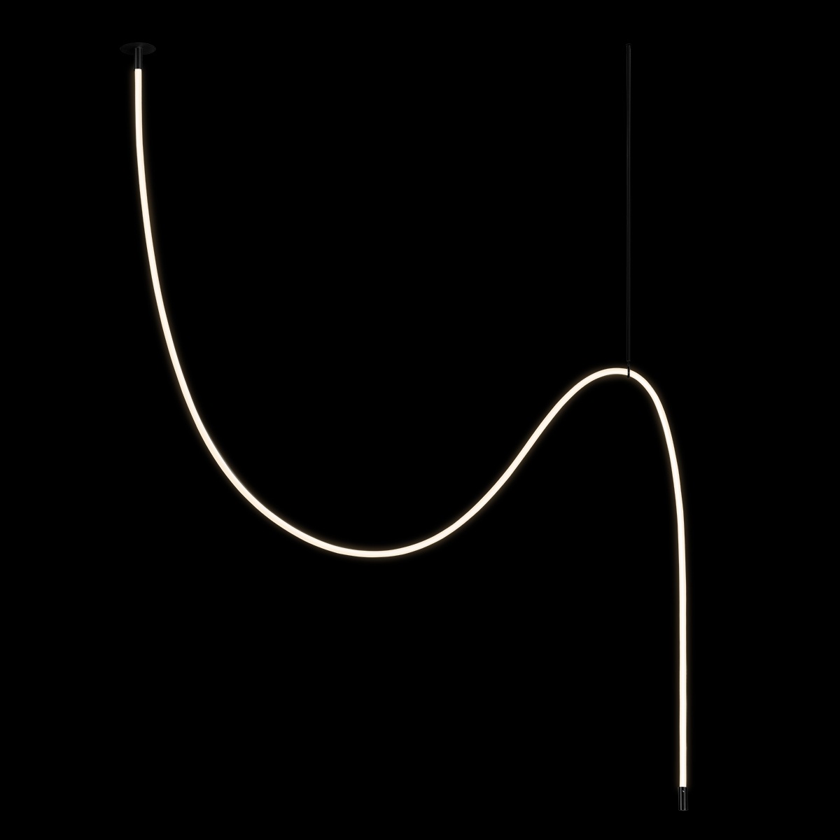 Изображение товара Подвесной светильник светодиодный Loft It Thread 10388C Black