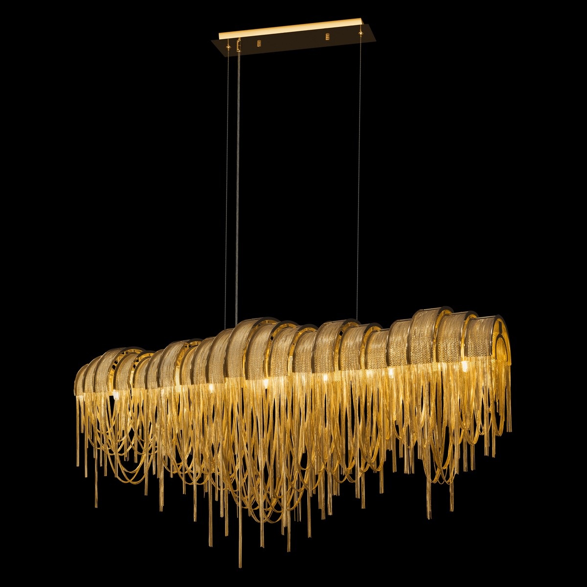 Изображение товара Подвесная люстра Loft It Volver 10404/1150L GD стиль Арт-Деко с галогеновыми лампами