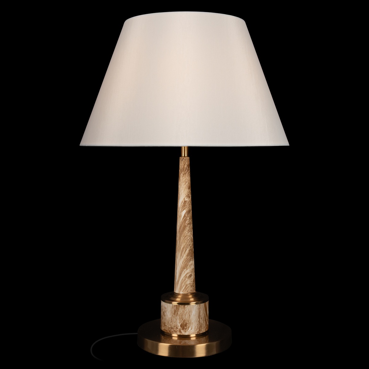 Изображение товара Настольная лампа Loft It Vein 10443T/B современный дизайн бронза ткань