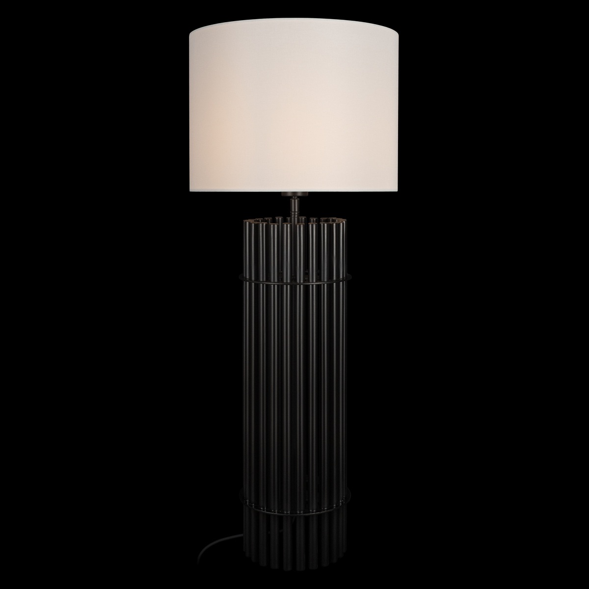 Изображение товара Настольная лампа Loft It Pile 10446T BL черная с белым абажуром