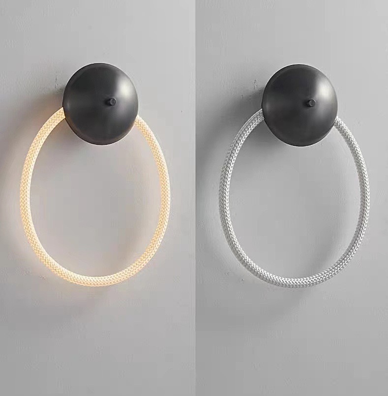 Изображение товара Настенный светильник с гибким неоном Lightera Tura LE103W-43BA STEEL