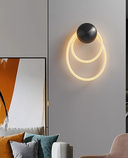 Изображение товара Настенный светильник с гибким неоном Lightera Tura LE103W-47BB STAINLESS