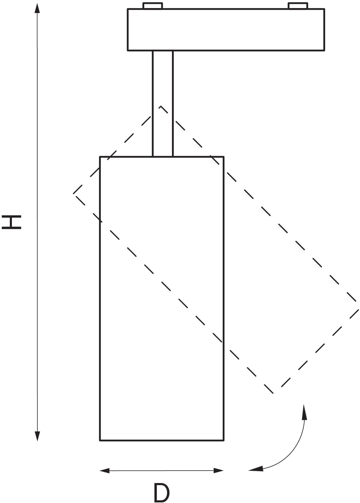 Изображение товара Трековый светильник однофазный 220V Lightstar Rullo 212936