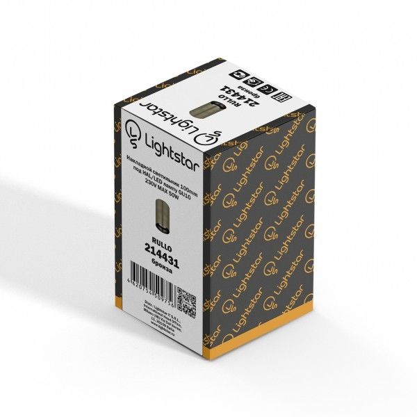 Изображение товара Точечный накладной светильник Lightstar RULLO 214431