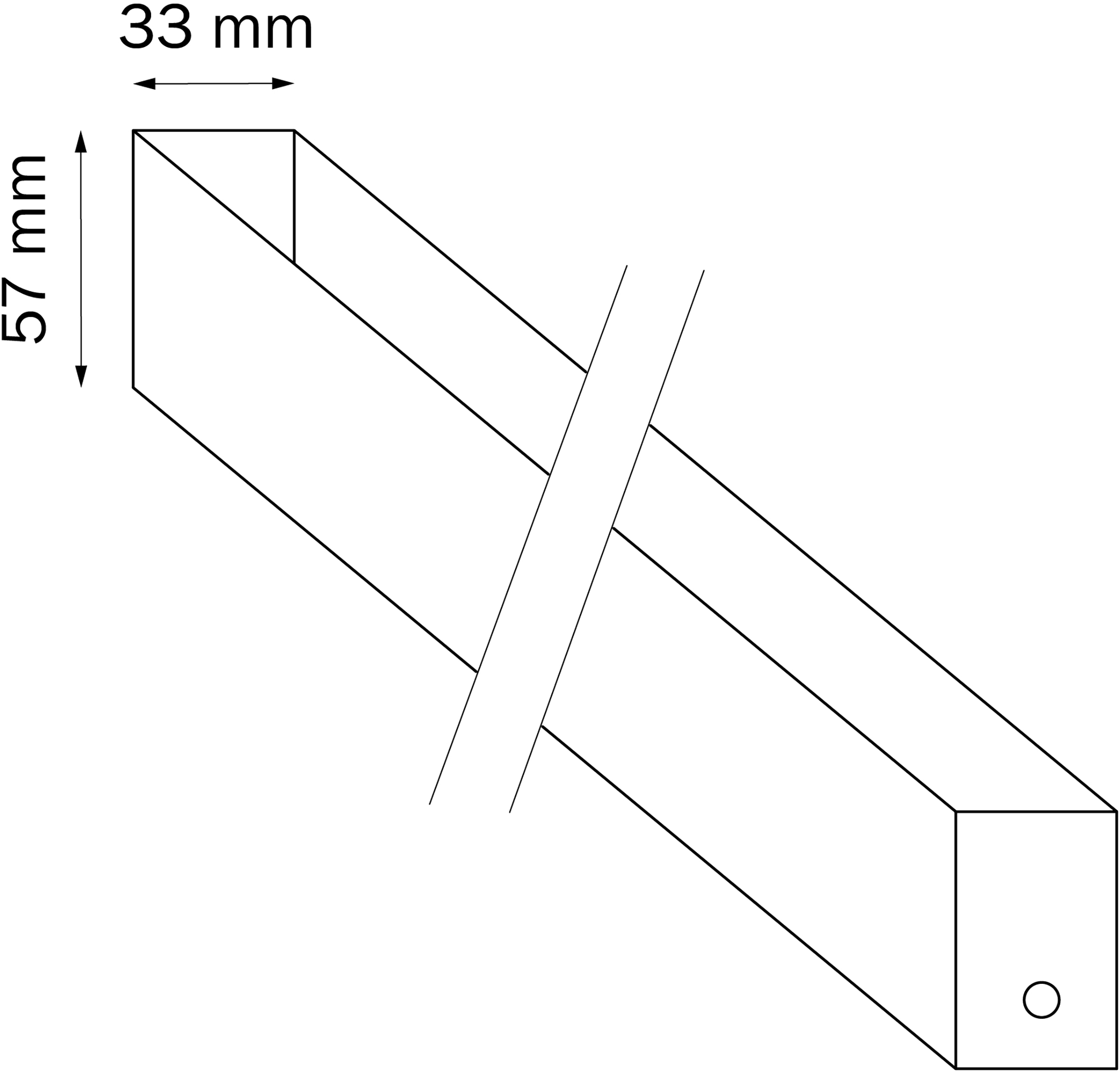 Изображение товара Шинопровод накладной однофазный накладной двухконтактный 220V Lightstar Teta Barra 505037 (3 метра)