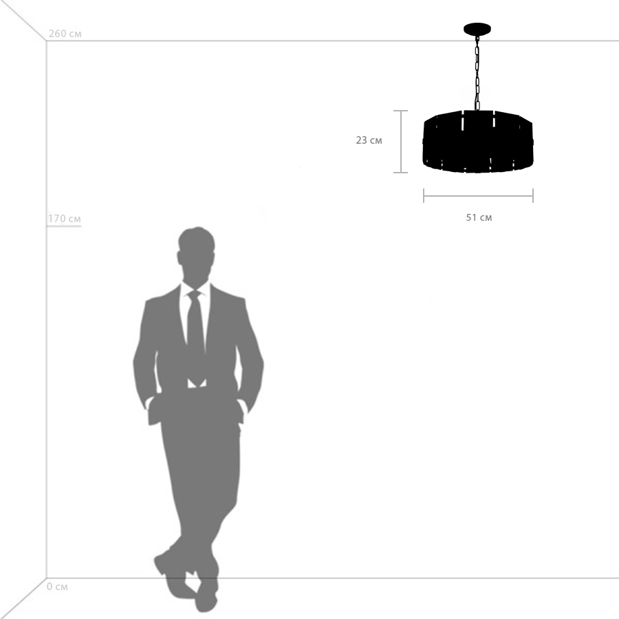 Изображение товара Подвесная хрустальная люстра Lightstar Novara 713267 с регулировкой высоты