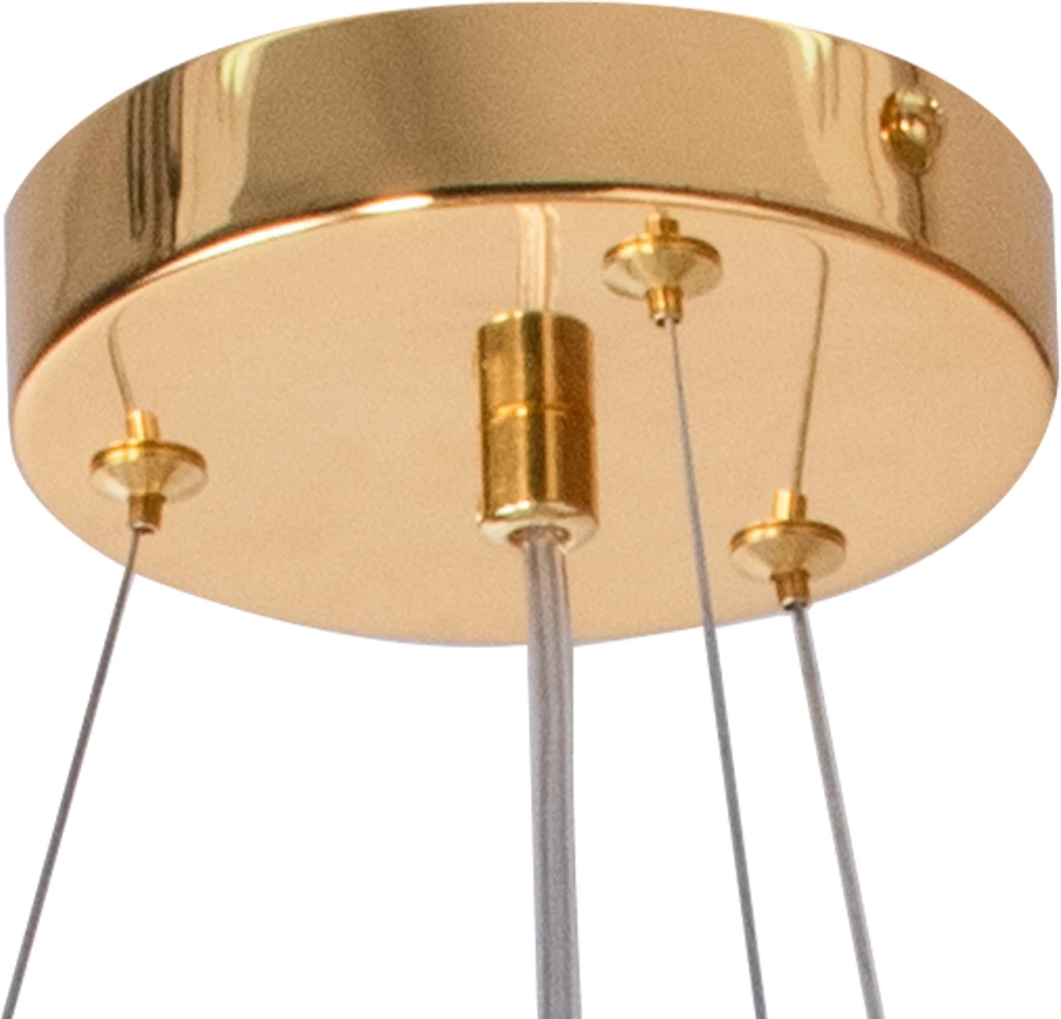 Изображение товара Подвесная люстра Lightstar Extra 721382 в стиле арт-деко золото с листьями