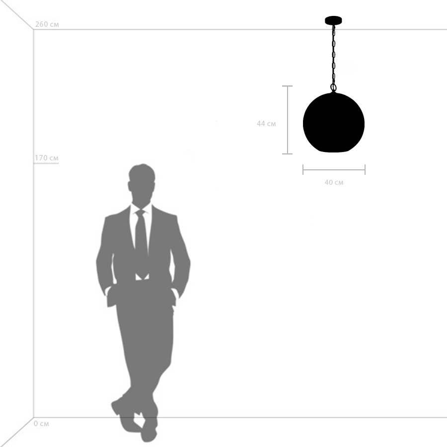 Изображение товара Подвесная люстра Lightstar Sferico 729134 в форме шара