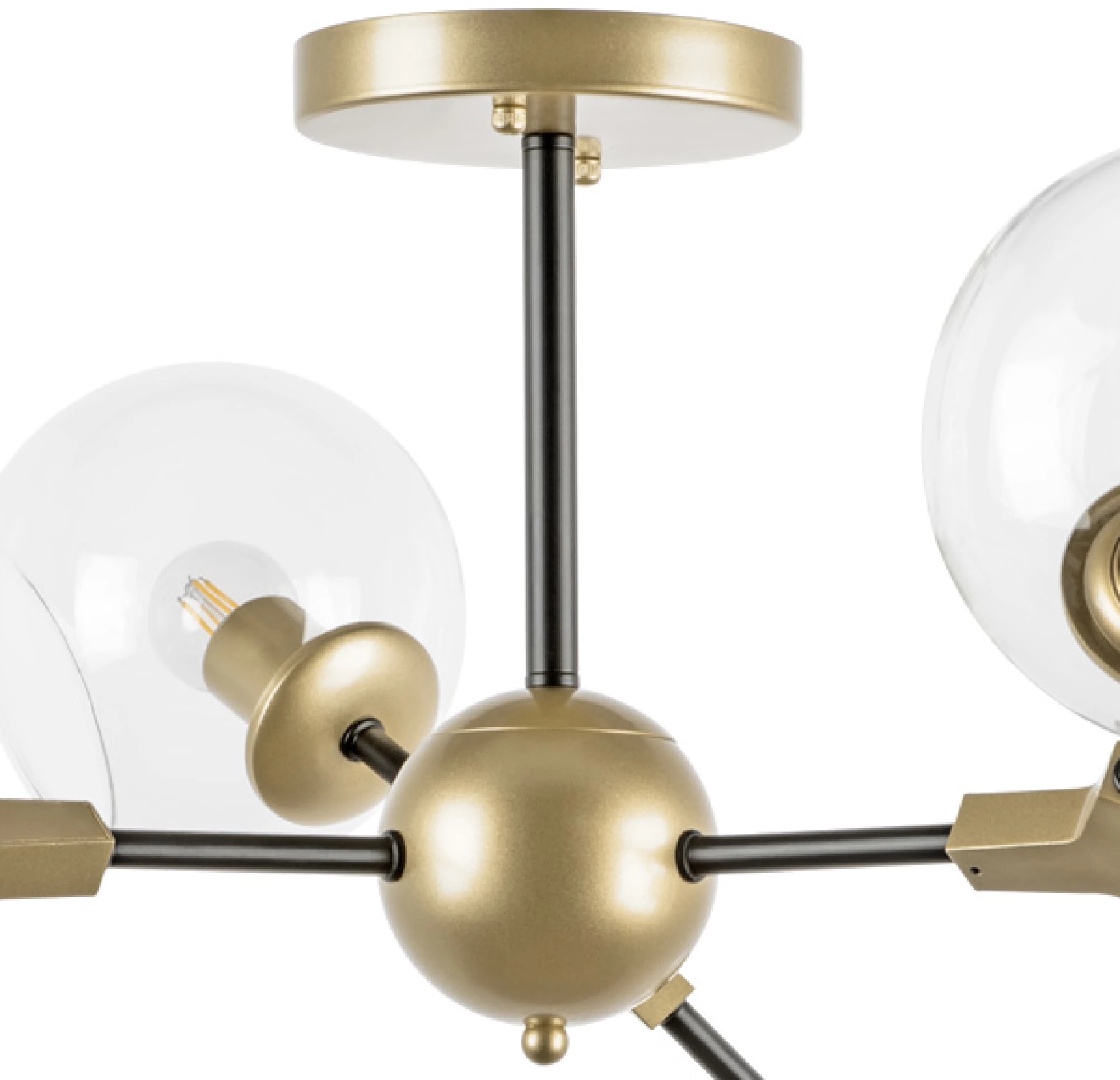 Изображение товара Потолочная люстра молекулы на штанге Lightstar Beta 785063