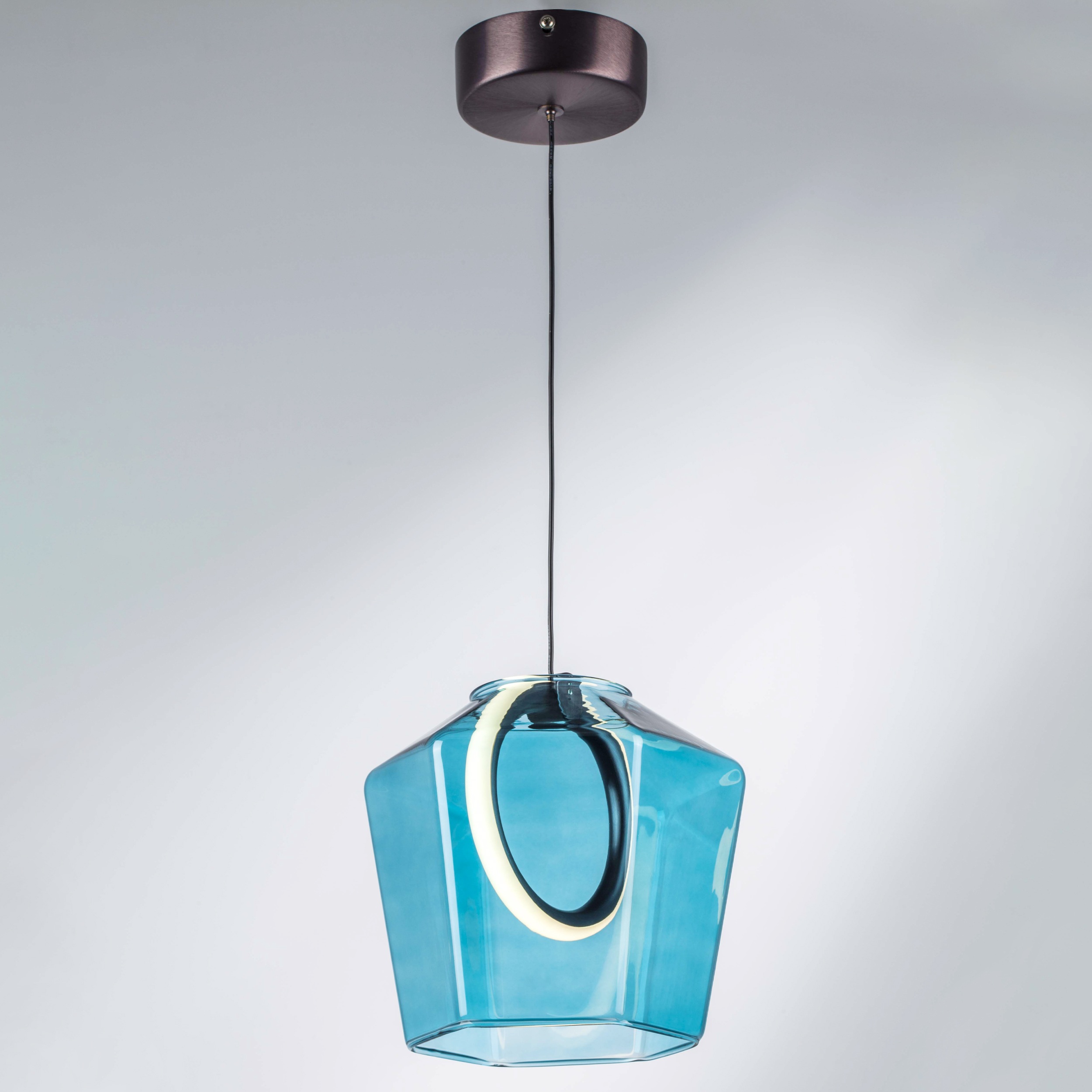 Изображение товара Подвесной светодиодный светильник Lightstar Caramello 796115 голубой модерн