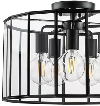 Изображение товара Потолочная люстра Lightstar Genni 798257 стиль модерн 5хE27 200W черный