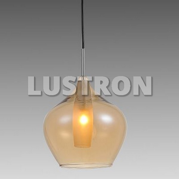 Изображение товара Подвесной светильник Lightstar серия 803043 с стеклянным плафоном хром