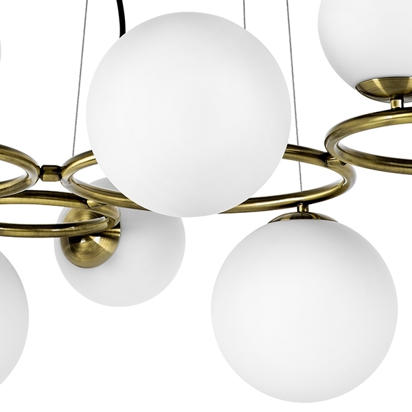 Изображение товара Подвесная люстра молекулы Lightstar GLOBO 815091