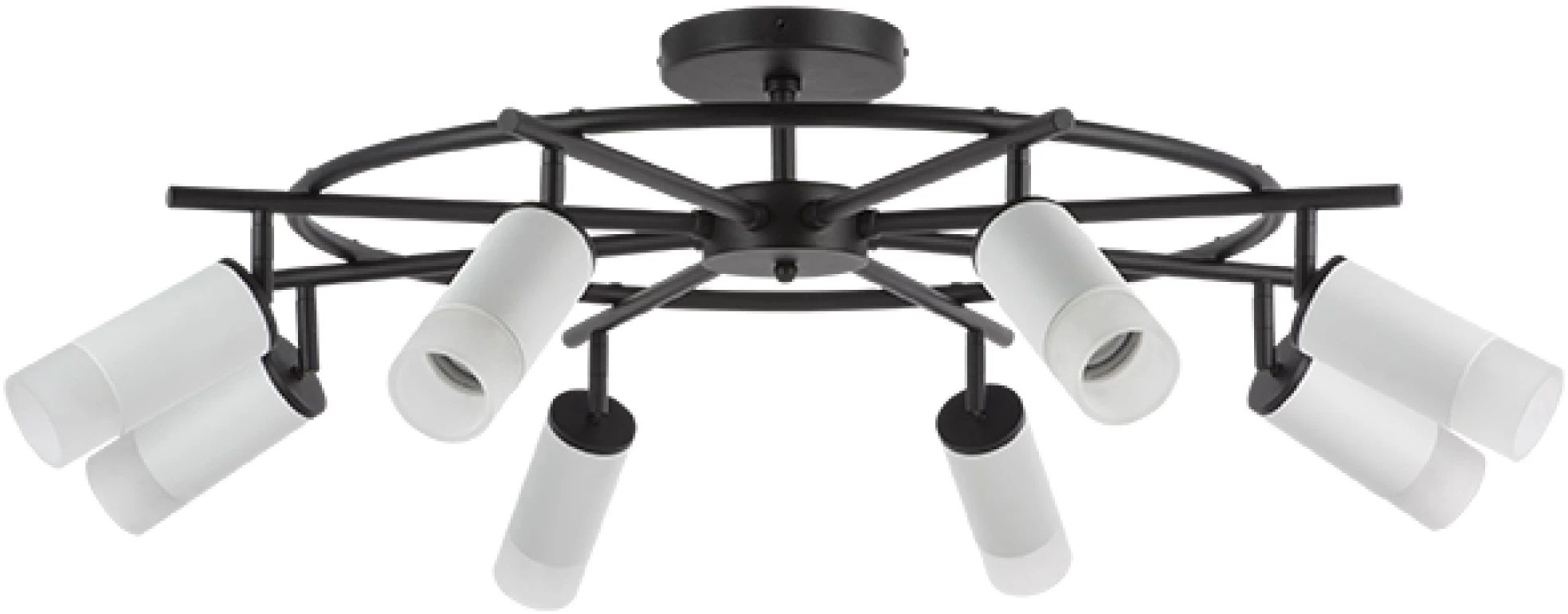 Изображение товара Люстра потолочная на штанге (571718+214436-8+202431-8) Lightstar RULLO LR7183681