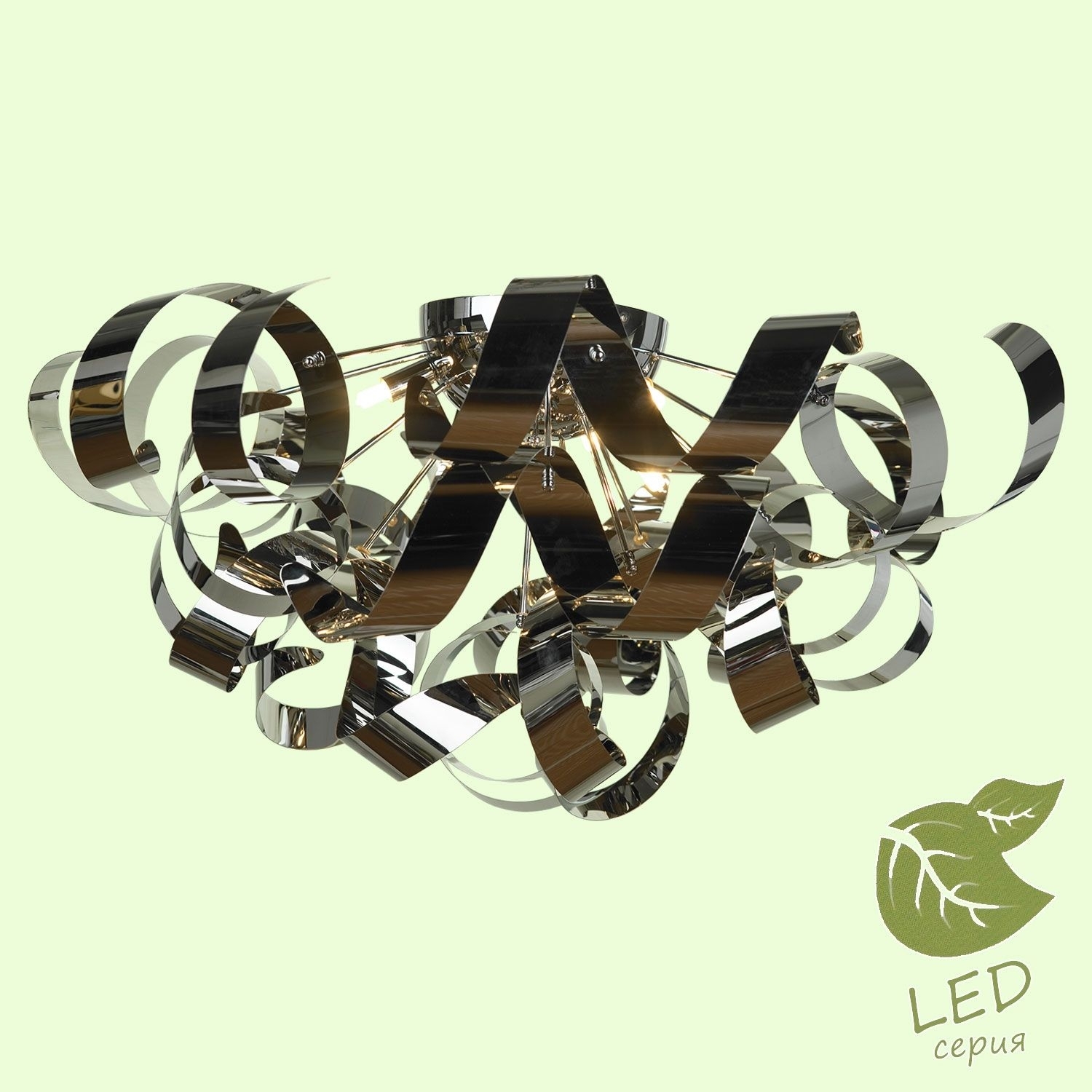 Изображение товара Большая потолочная люстра IP21 Lussole Loft Briosco GRLSA-5907-09