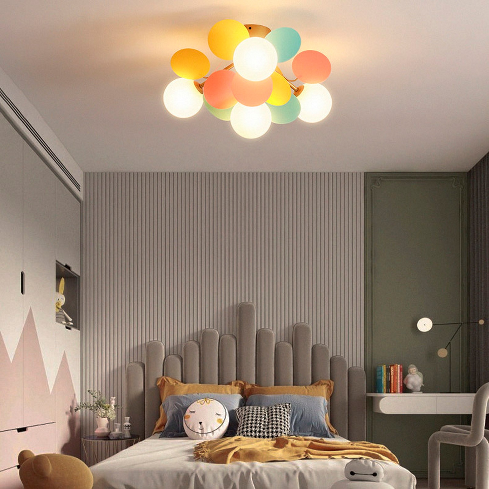 Изображение товара Потолочная люстра в спальню Lu Carte LC-11-0477 в форме шара