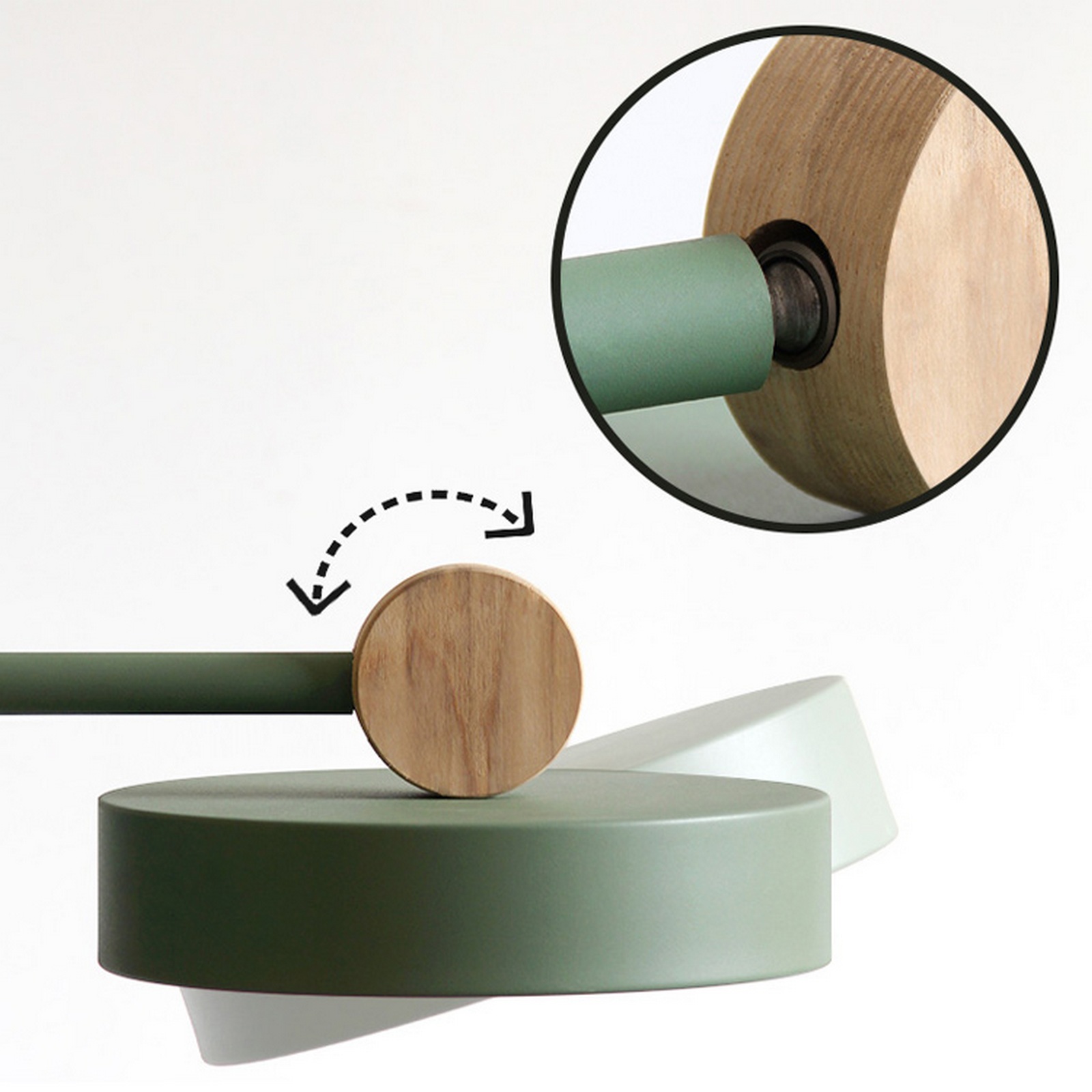 Изображение товара Потолочная светодиодная люстра Lu Carte LC-11-0653 с пультом управления для спальни