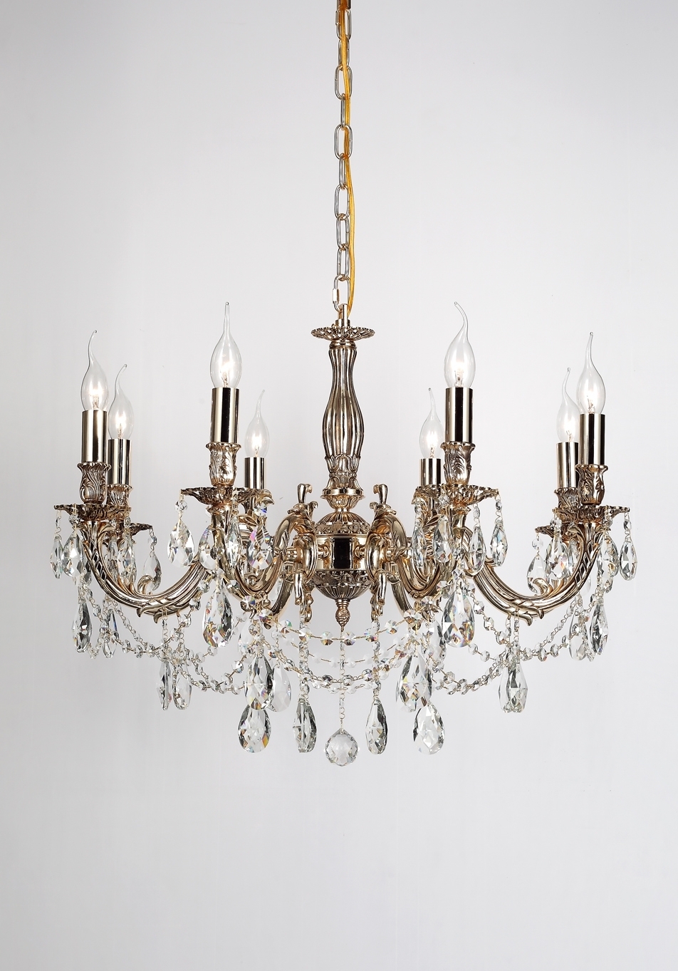 Изображение товара Подвесная люстра 141.8 coffe Lucia Tucci Firenze gold подсвечник