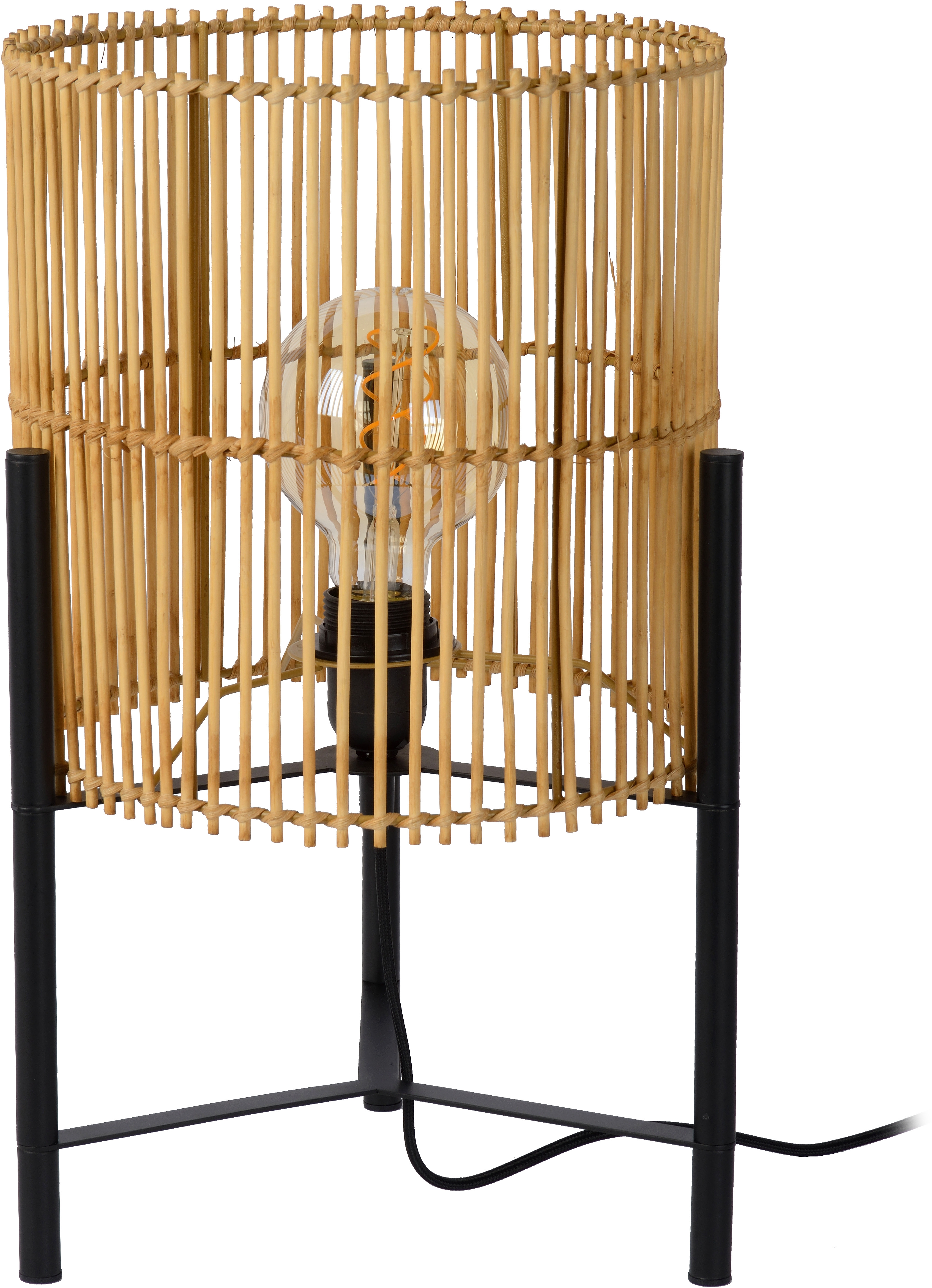 Изображение товара Настольная лампа на треноге с выключателем Lucide Jantine 03540/01/72