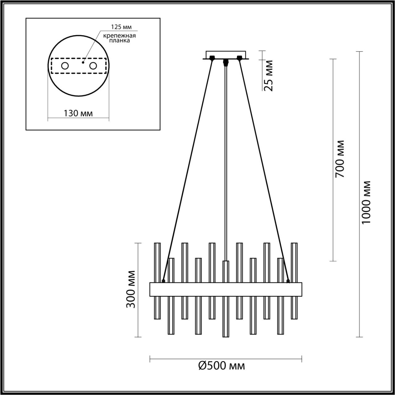 Изображение товара Подвесная люстра черный E14 5*40W Lumion Mitsuko 5272/5