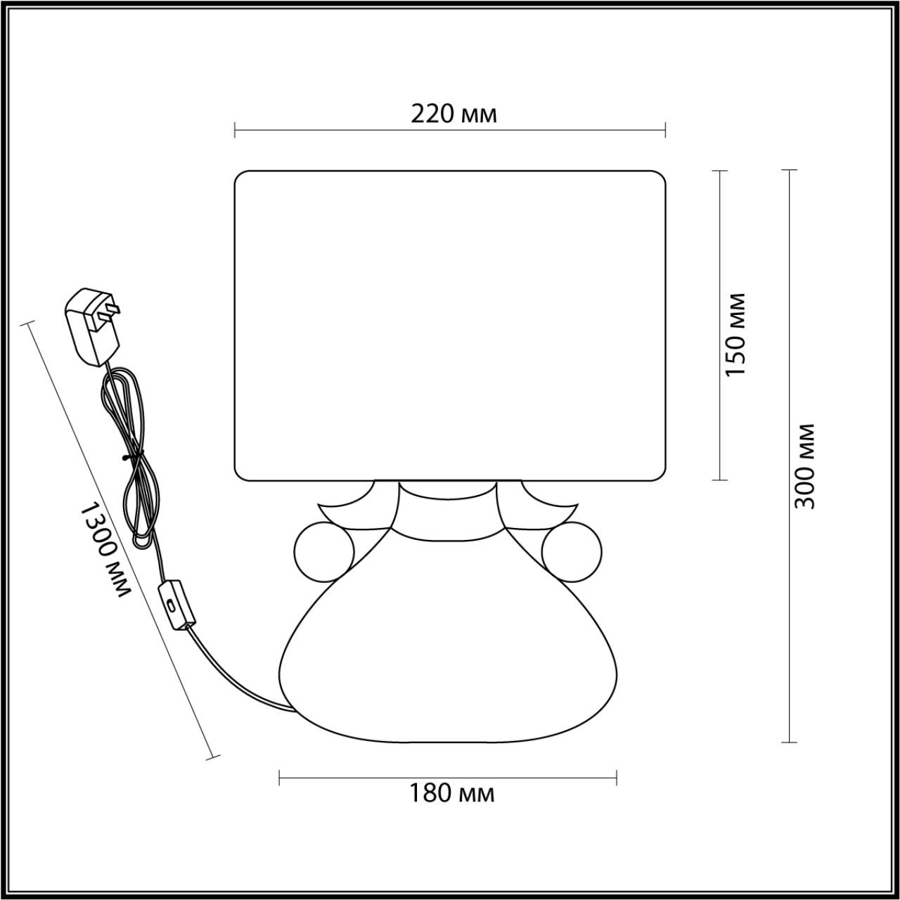 Изображение товара Настольная лампа Lumion Junia 5668/1T коричневая с тканевым абажуром 40W