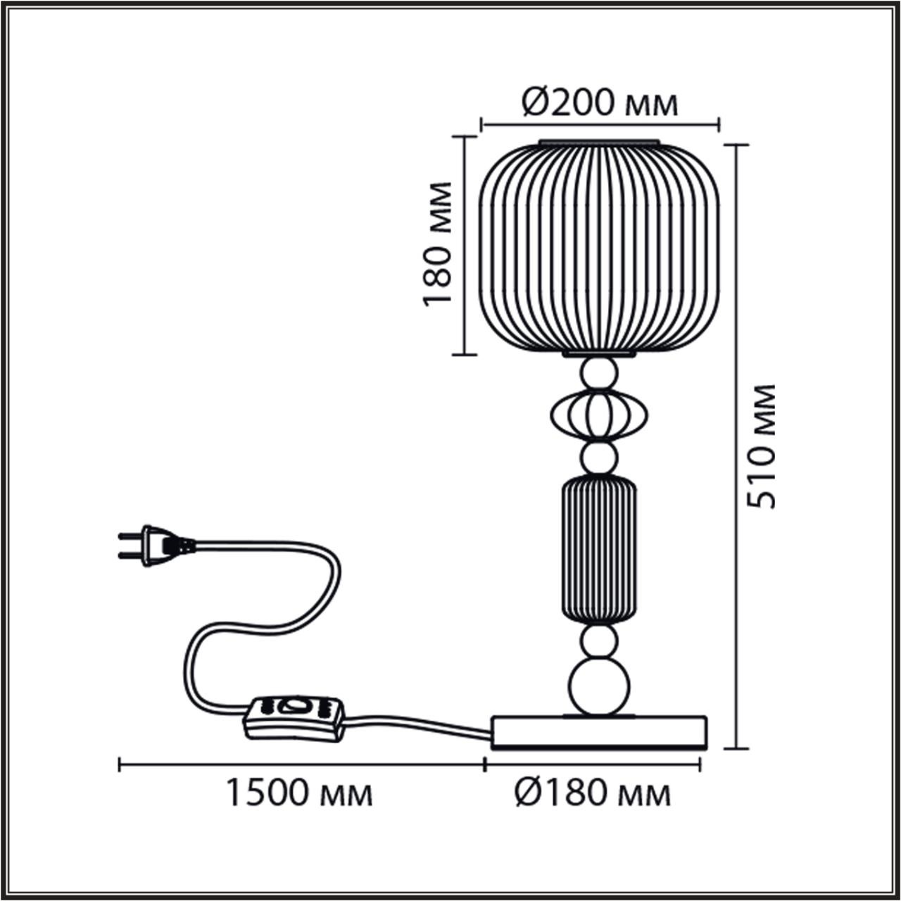Изображение товара Настольная лампа Lumion Alegra 8334/1T бронза/белый E27 40W