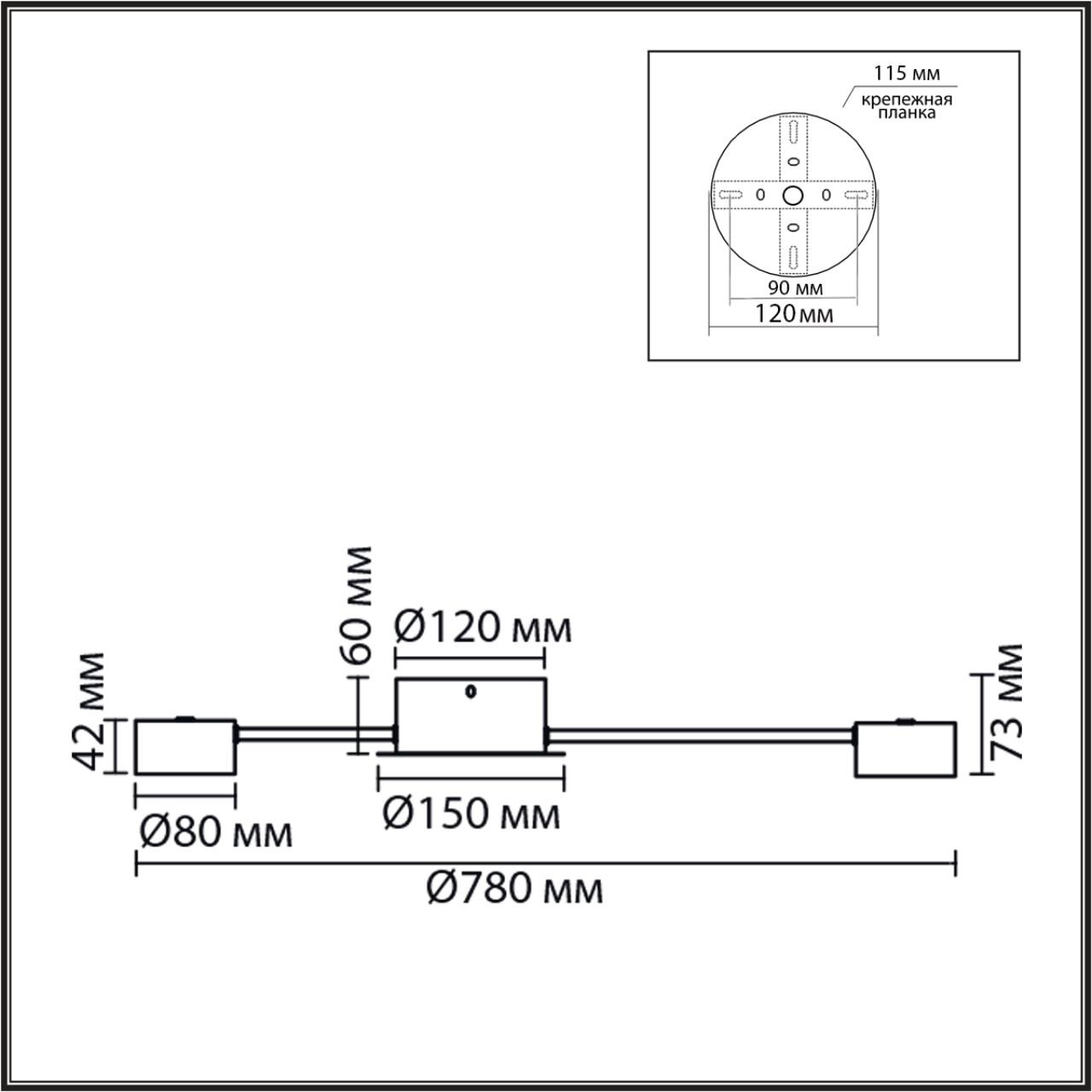 Изображение товара Потолочная люстра Lumion Torina 8343/10C белый, металл GX53 LED 10*7W 220V