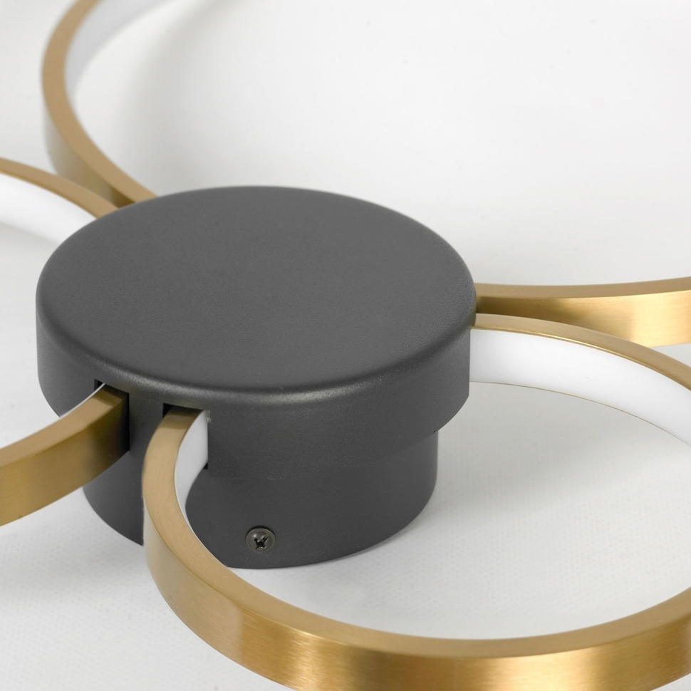 Изображение товара Потолочная LED люстра Lussole Lowell LSP-7112 в бронзе