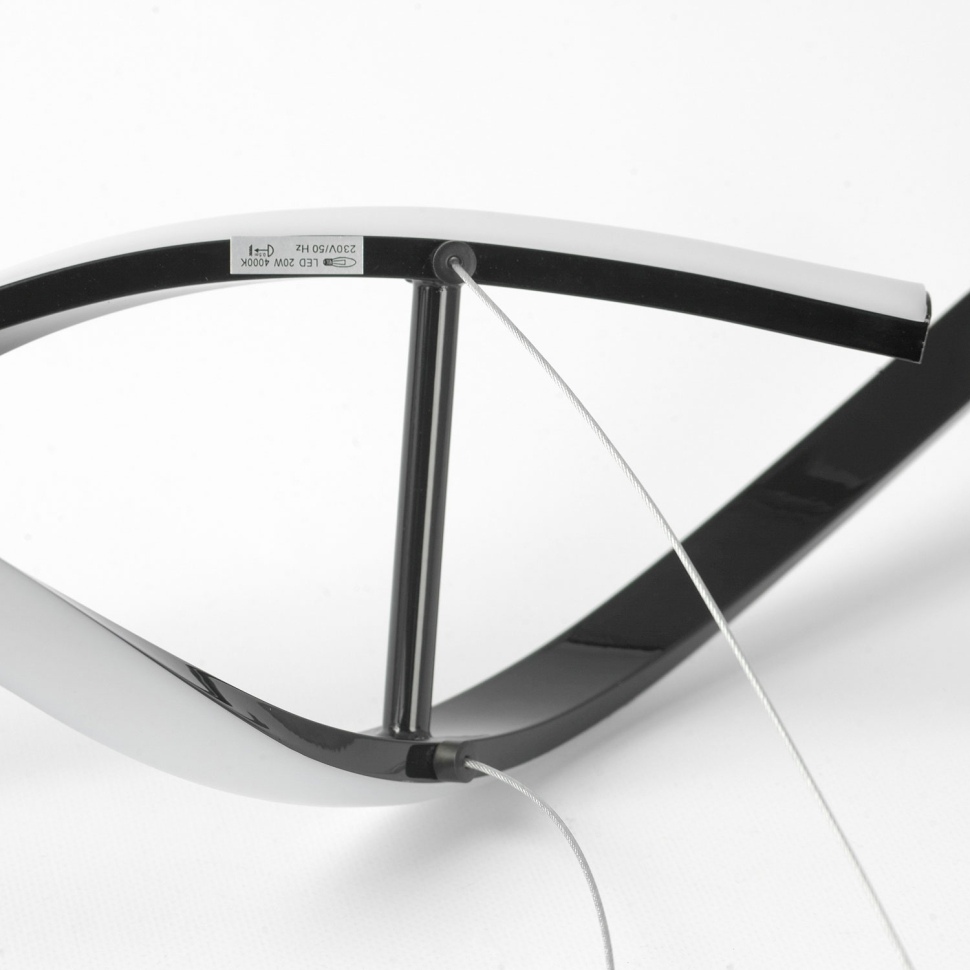 Изображение товара Подвесной светодиодный светильник Lussole Bradford LSP-7163 2 плафона современный дизайн