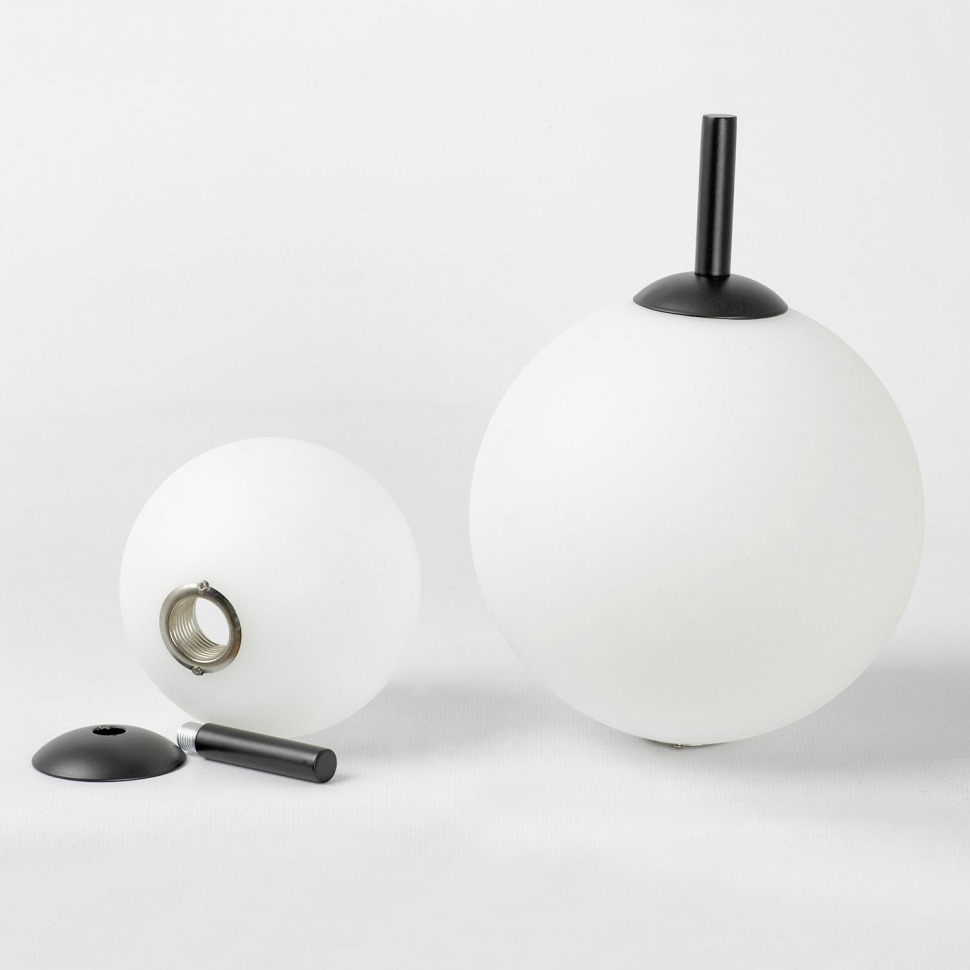 Изображение товара Потолочная светодиодная люстра на штанге Lussole Hart LSP-7207 шарики