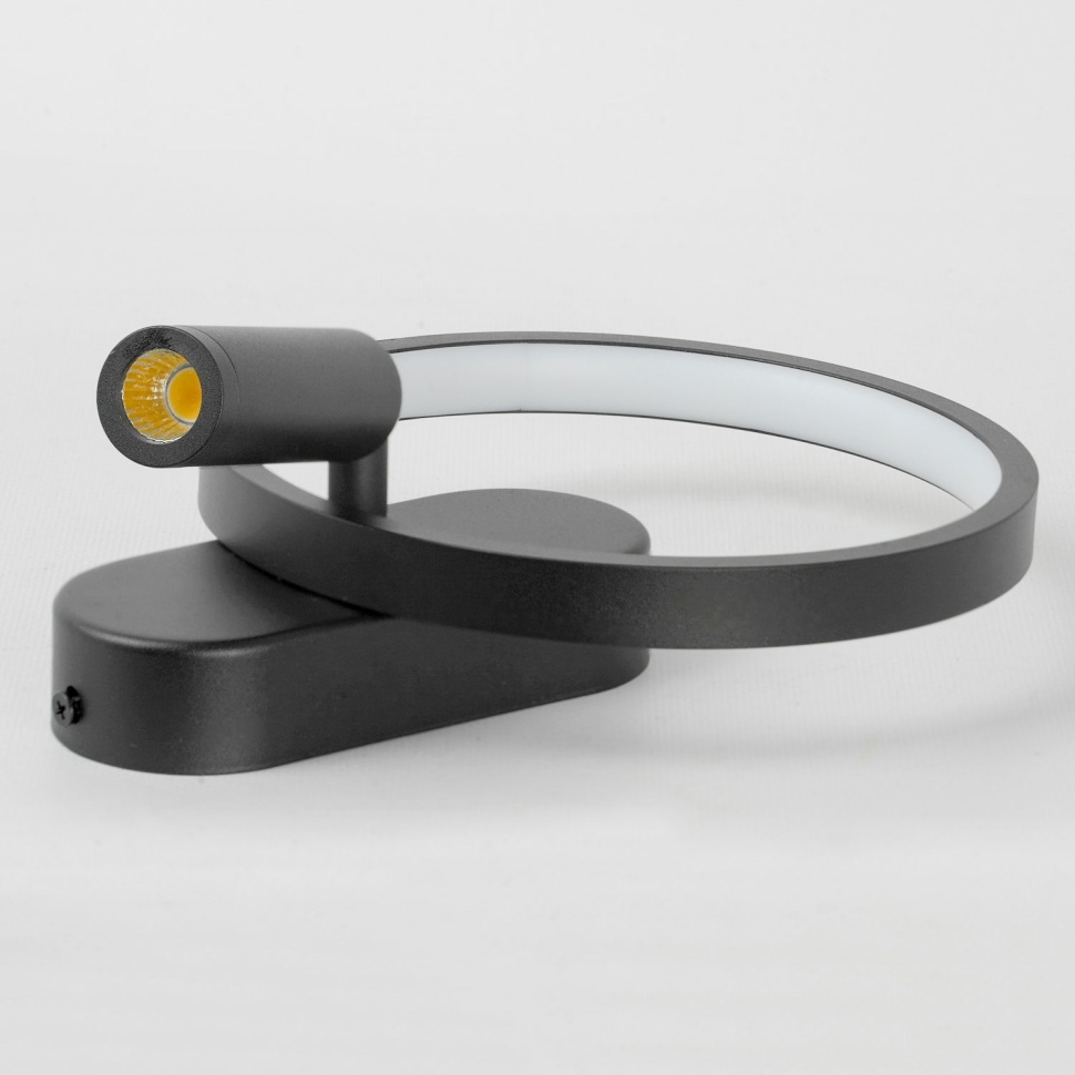 Изображение товара Настенный светильник LED Lussole Clay LSP-7238 черный