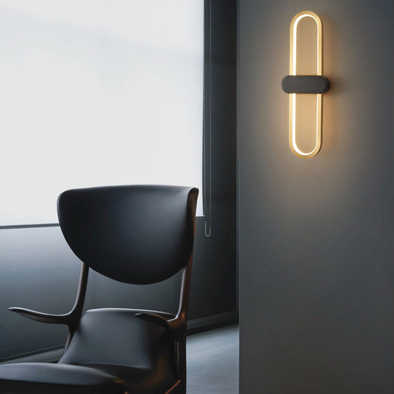 Изображение товара Настенный светильник LED Lussole Tift LSP-7335 в бронзовом цвете