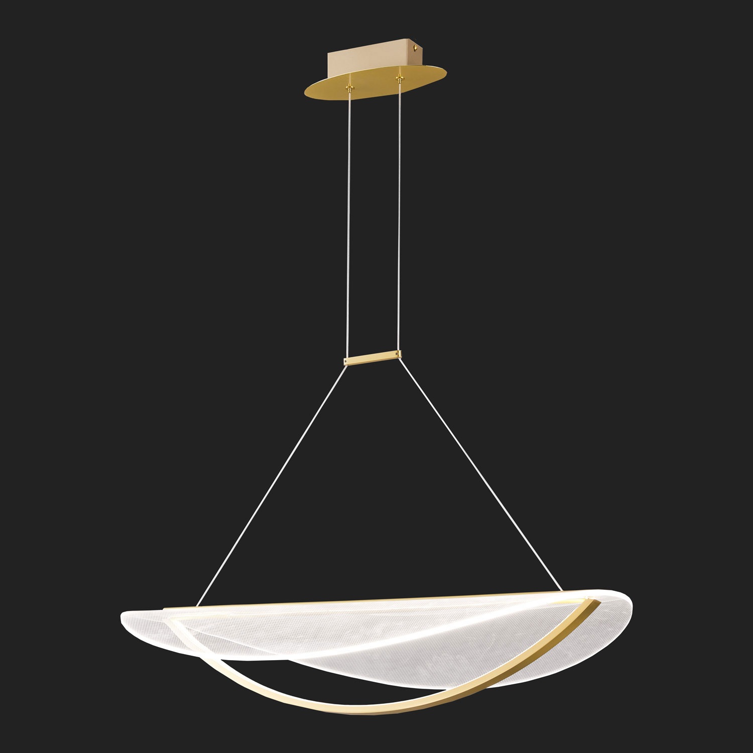 Изображение товара Подвесная светодиодная люстра Lussole Lampasas LSP-7420 современный дизайн