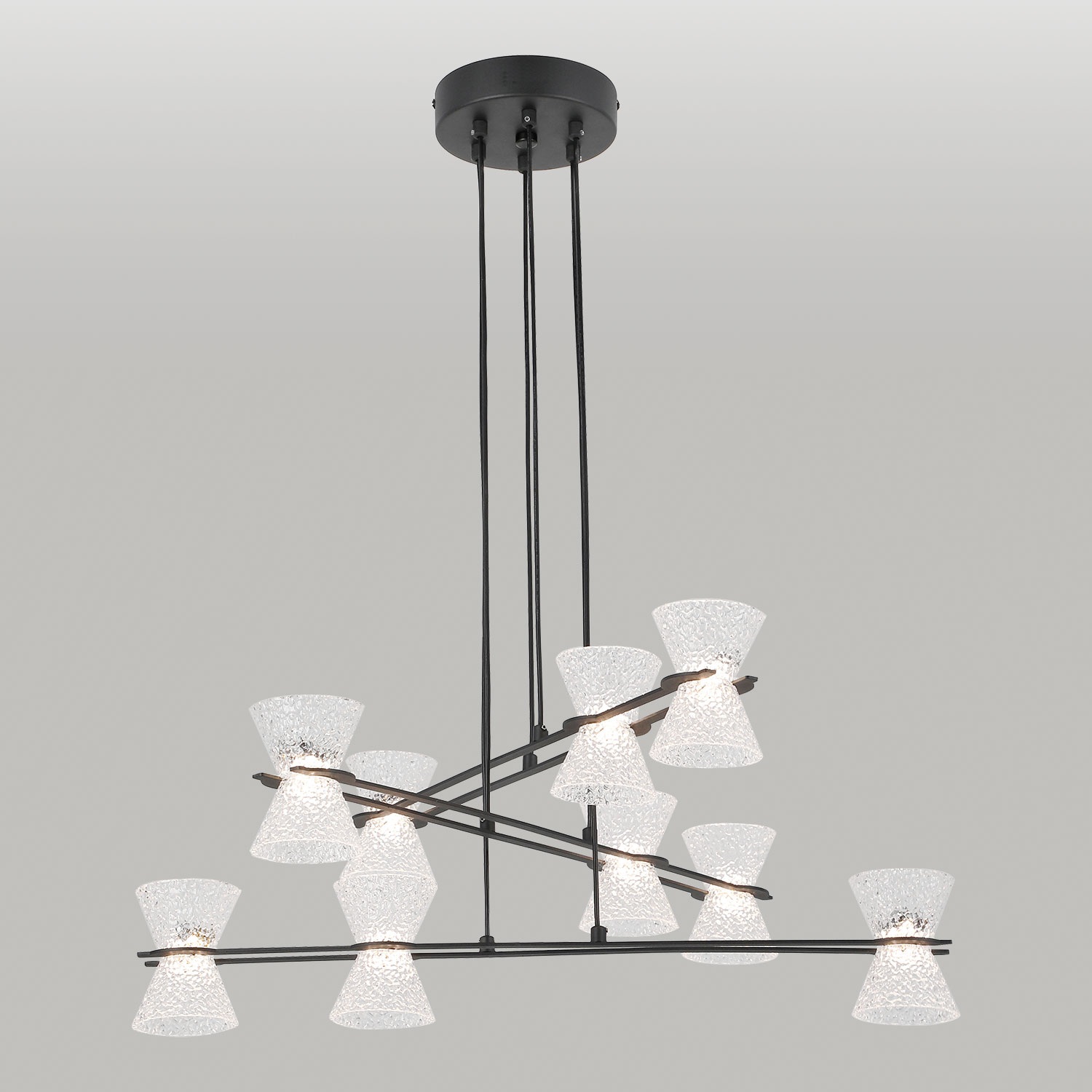 Изображение товара Подвесная люстра LED Lussole Sherman LSP-7471 с регулировкой высоты