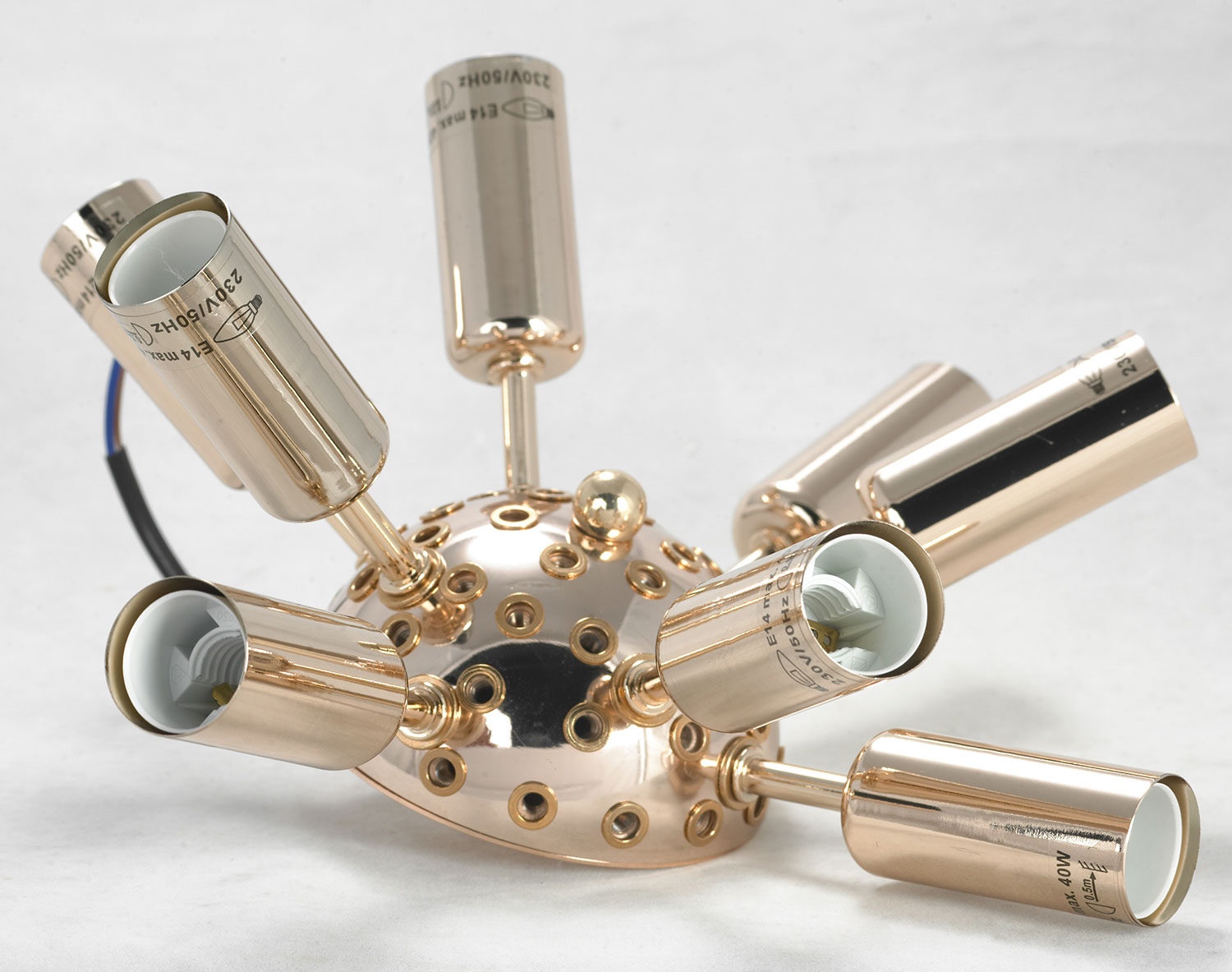 Изображение товара Потолочная люстра IP21 Lussole Shelby LSP-8386 в форме шара