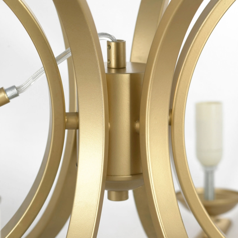 Изображение товара Подвесная люстра IP21 Lussole Clovis LSP-8738 в виде свечи