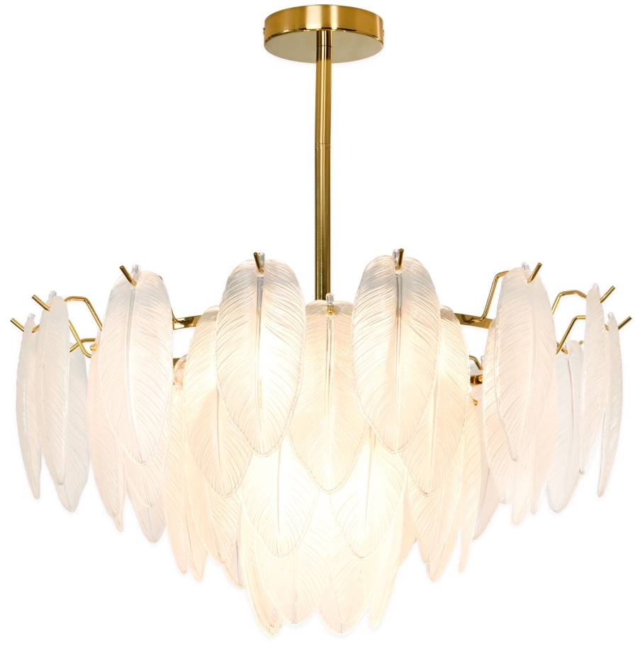 Изображение товара Потолочная люстра IP21 на штанге Lussole Hesperia LSP-8839 листья