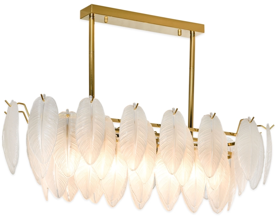 Изображение товара Потолочная люстра IP21 на штанге Lussole Hesperia LSP-8840 листья