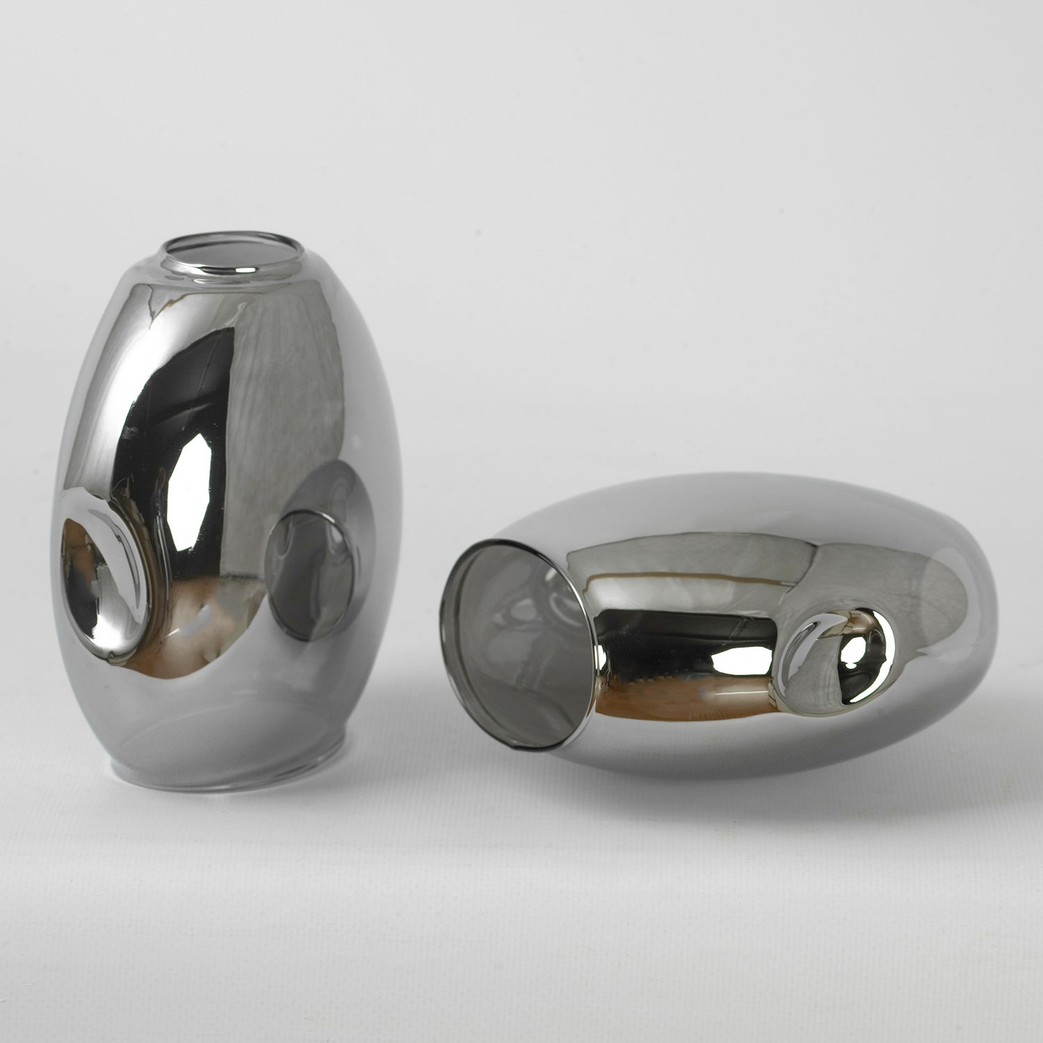 Изображение товара Потолочная люстра на штанге Lussole Brantley LSP-8931 8 плафонов модерн черный хром стекло