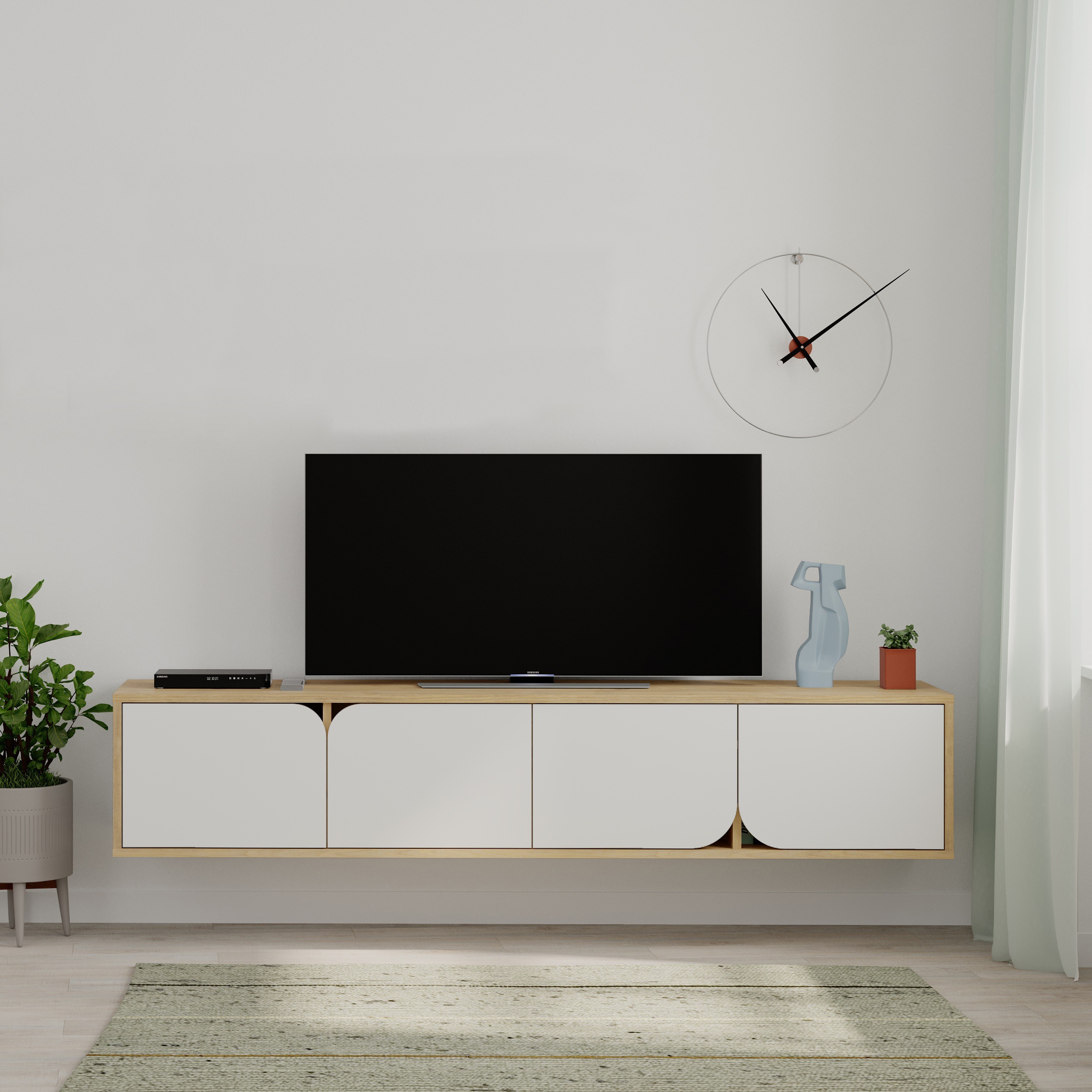 Подвесная тумба LEVE SPARK TV STAND LEV00536 купить выгодно в  интернет-магазине Лю.ру - Доставка в Москве, по России