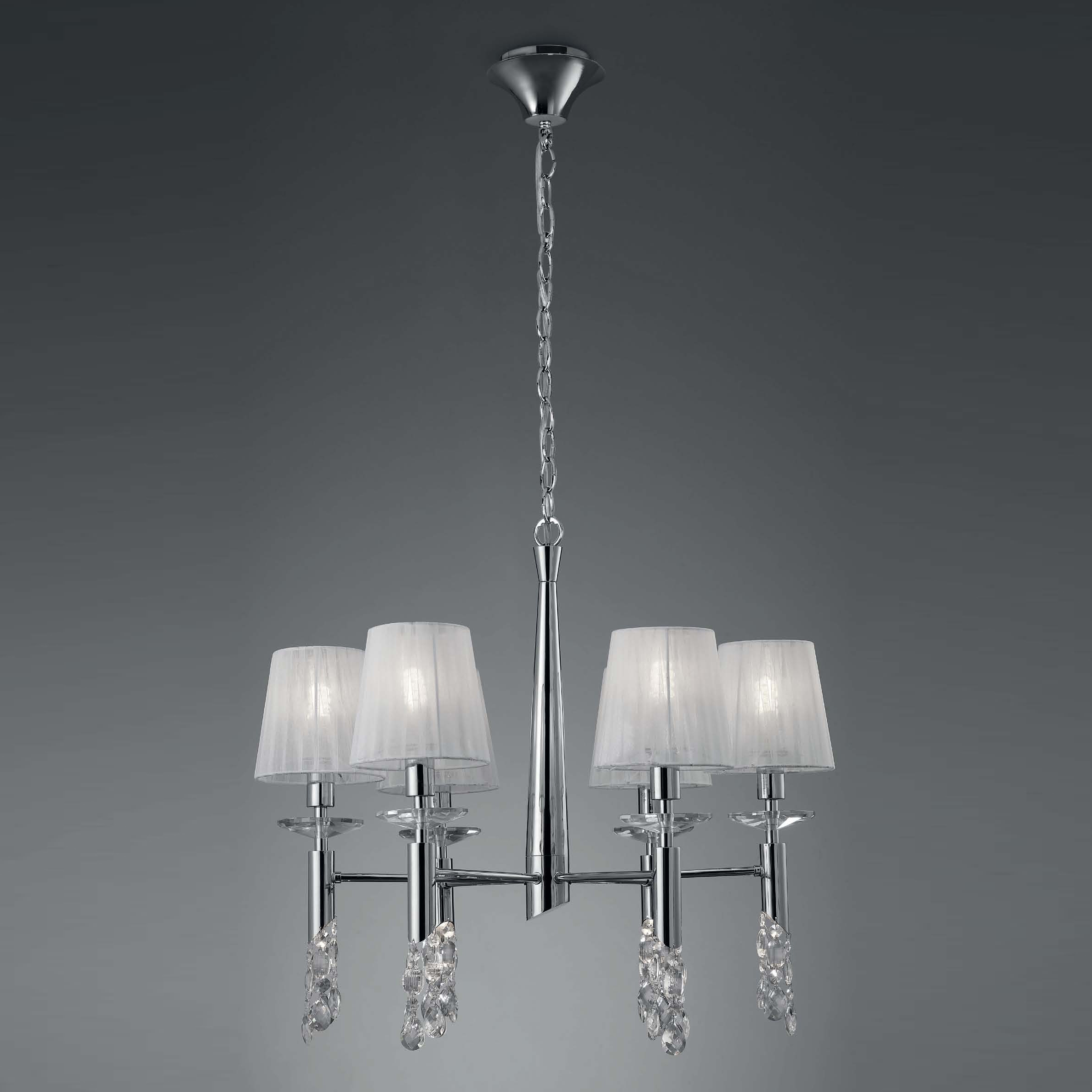 Изображение товара Подвесная люстра Mantra Tiffany 3851 в белом цвете