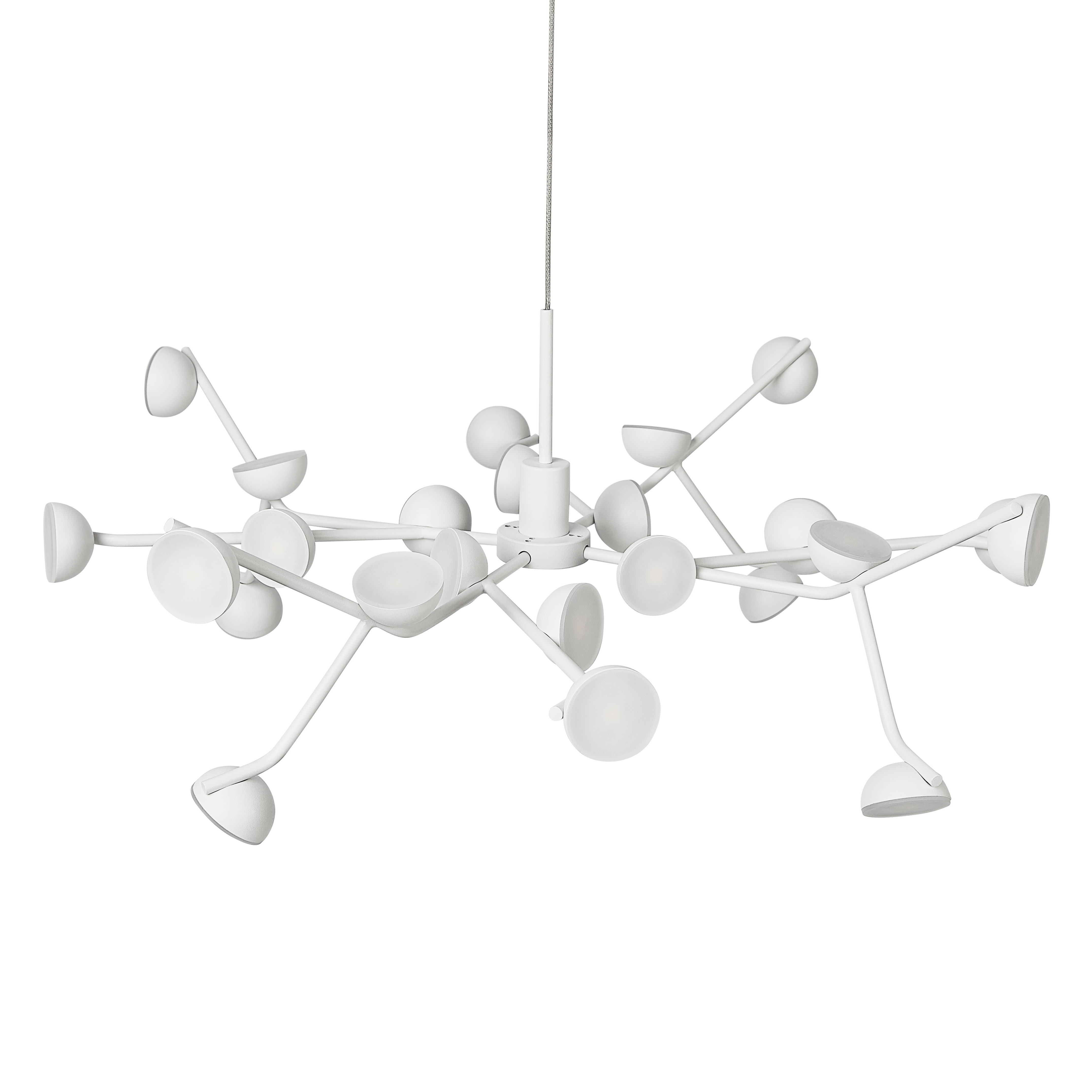 Изображение товара Подвесная люстра светодиодная Mantra Adn 6261 белая