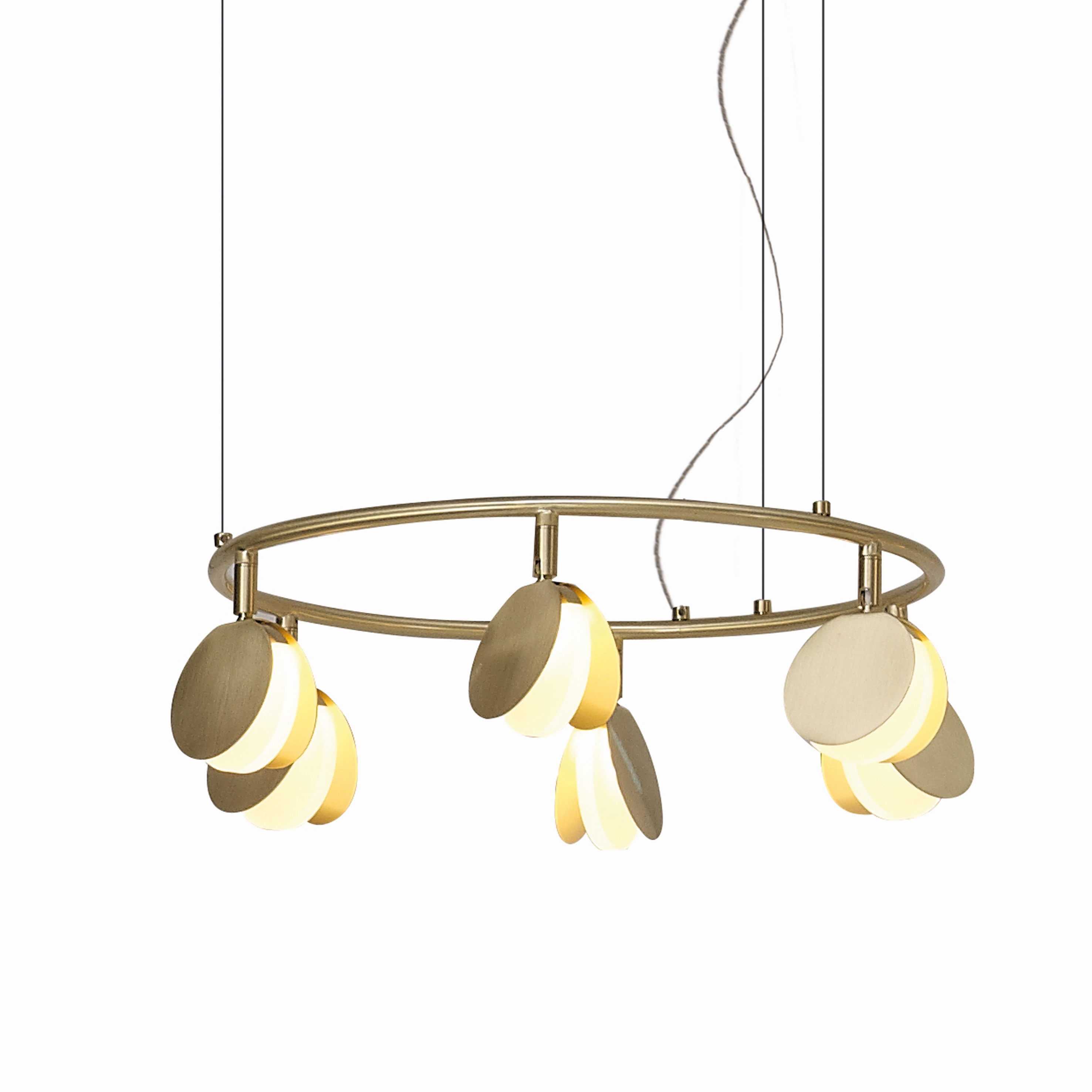 Изображение товара Подвесная люстра светодиодная Mantra Shell 7262