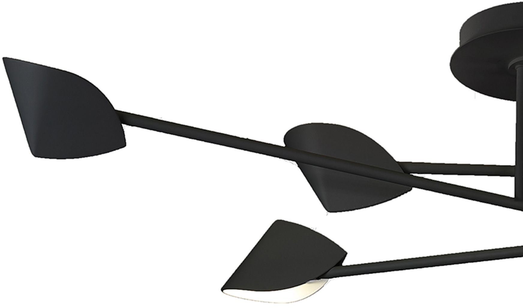 Изображение товара Потолочная светодиодная люстра Mantra Capuccina 7580 стиль хай-тек 6 плафонов белая